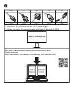 Предварительный просмотр 2 страницы NEC MultiSync EA242WU Setup Manual