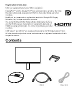 Предварительный просмотр 3 страницы NEC MultiSync EA242WU Setup Manual