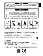 Предварительный просмотр 3 страницы NEC MultiSync EA244UHD User Manual