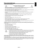 Предварительный просмотр 5 страницы NEC MultiSync EA244UHD User Manual