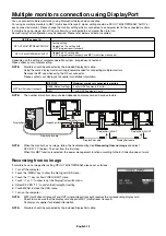 Preview for 14 page of NEC MultiSync EA295WMi User Manual
