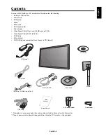 Preview for 7 page of NEC MultiSync EX231W User Manual