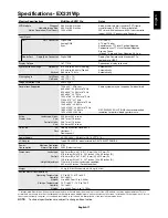 Preview for 19 page of NEC MultiSync EX231W User Manual