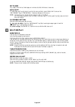 Preview for 21 page of NEC MultiSync EX341R User Manual