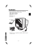 Предварительный просмотр 3 страницы NEC MultiSync FE1250 JC-22W71 User Manual