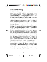 Preview for 17 page of NEC MultiSync FE1250+ User Manual