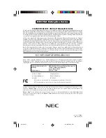 Preview for 59 page of NEC MultiSync FE750+ User Manual