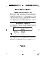 Предварительный просмотр 60 страницы NEC MultiSync FE750+ User Manual