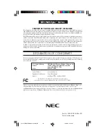 Preview for 44 page of NEC MultiSync FE772 User Manual