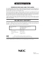 Preview for 50 page of NEC MultiSync FE772M User Manual