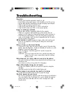 Preview for 18 page of NEC MultiSync JC-22W72 User Manual