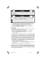 Preview for 3 page of NEC MultiSync L182R4 User Manual