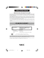 Preview for 44 page of NEC MultiSync LCD1512 User Manual