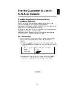 Preview for 7 page of NEC MultiSync LCD1550ME Service Manual