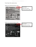Preview for 3 page of NEC MultiSync LCD1550V-1-B Service Manual