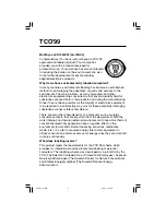 Предварительный просмотр 4 страницы NEC MultiSync LCD1550VM User Manual