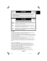 Предварительный просмотр 9 страницы NEC MultiSync LCD1550VM User Manual
