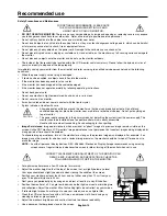 Preview for 11 page of NEC MultiSync LCD1701 User Manual