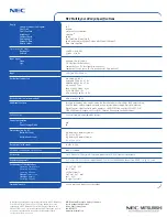 Preview for 2 page of NEC MultiSync LCD1800 Brochure & Specs