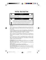 Preview for 4 page of NEC MultiSync LCD1810X User Manual