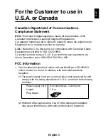 Предварительный просмотр 4 страницы NEC MultiSync LCD1850DX User Manual