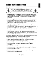 Preview for 20 page of NEC MultiSync LCD1850DX User Manual