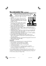 Preview for 15 page of NEC MultiSync LCD1980SXi-BK User Manual
