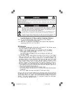 Preview for 3 page of NEC MultiSync LCD2080UXi User Manual
