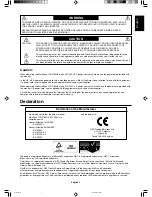 Preview for 9 page of NEC MultiSync LCD2180UX User Manual