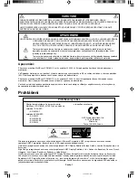 Preview for 19 page of NEC MultiSync LCD2180UX User Manual