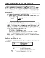 Preview for 3 page of NEC MultiSync LCD225WNXM User Manual