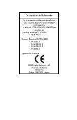 Preview for 78 page of NEC MultiSync LCD2470WVX-BK User Manual