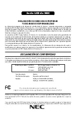 Preview for 83 page of NEC MultiSync LCD2470WVX-BK User Manual