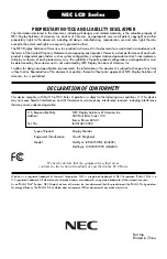 Preview for 84 page of NEC MultiSync LCD2470WVX-BK User Manual