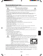 Preview for 121 page of NEC MultiSync LCD3090WQXi User Manual