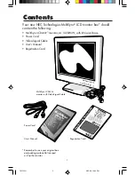 Preview for 3 page of NEC MultiSync LCD400V  LA-1422JMW LA-1422JMW User Manual