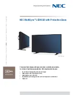Предварительный просмотр 1 страницы NEC MultiSync LCD4020 Technical Specification