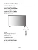 Preview for 20 page of NEC MultiSync LCD4020 User Manual