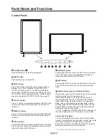 Preview for 14 page of NEC MultiSync LCD6520L User Manual