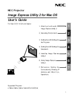 Preview for 1 page of NEC MultiSync LT245 User Manual