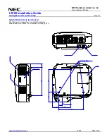 Предварительный просмотр 4 страницы NEC MultiSync LT280 Installation Manual