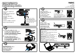 NEC MultiSync LT280 Quick Setup Manual preview