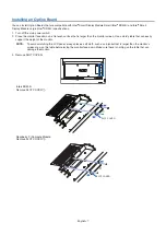 Предварительный просмотр 8 страницы NEC MultiSync M Series Installation Manual