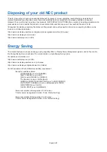 Предварительный просмотр 96 страницы NEC MultiSync M431 User Manual