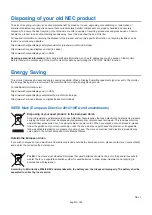 Preview for 113 page of NEC MultiSync M981 User Manual