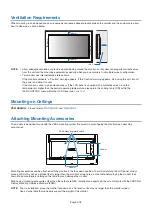 Preview for 22 page of NEC MultiSync MA431 User Manual