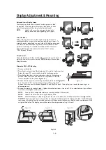 Предварительный просмотр 6 страницы NEC MultiSync MD21GS-3MP Installation & Maintenance Manual