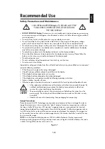 Preview for 30 page of NEC MultiSync MD21GS-3MP Installation & Maintenance Manual