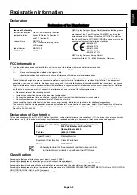 Preview for 5 page of NEC MultiSync MDC212C2 Installation & Maintenance Manual