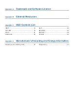 Preview for 4 page of NEC MultiSync ME501 User Manual